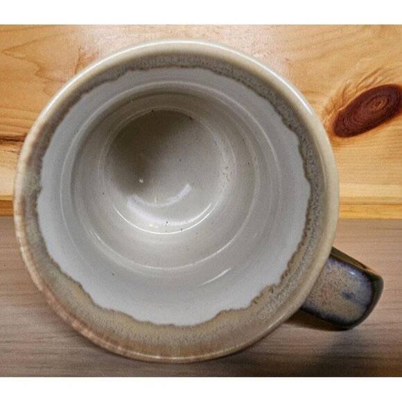 Cracker Barrel Green & Brown "Grandpa" Ceramic Coffee Mug Cup - Picture 9 of 13